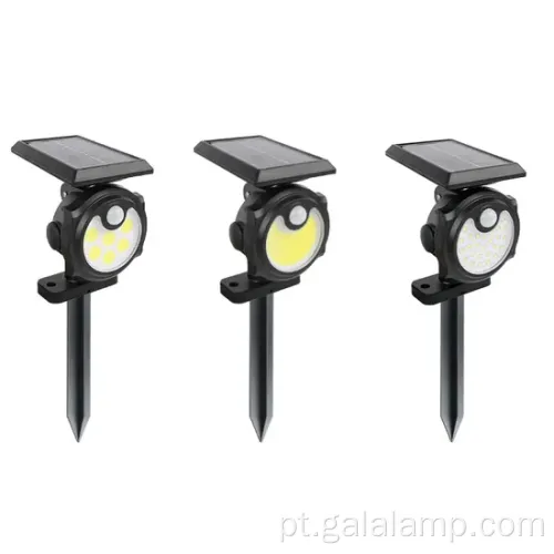 Lâmpada solar de alta eficiência do jardim ao ar livre